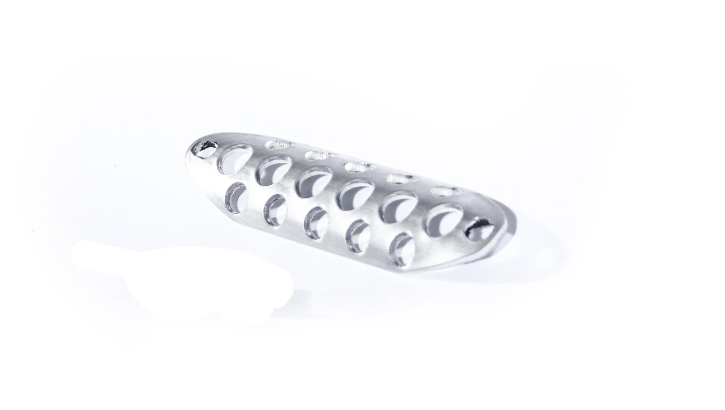 Go Rhino SPD3601 Dominator Original Style Step Pad Small Brushed Aluminum