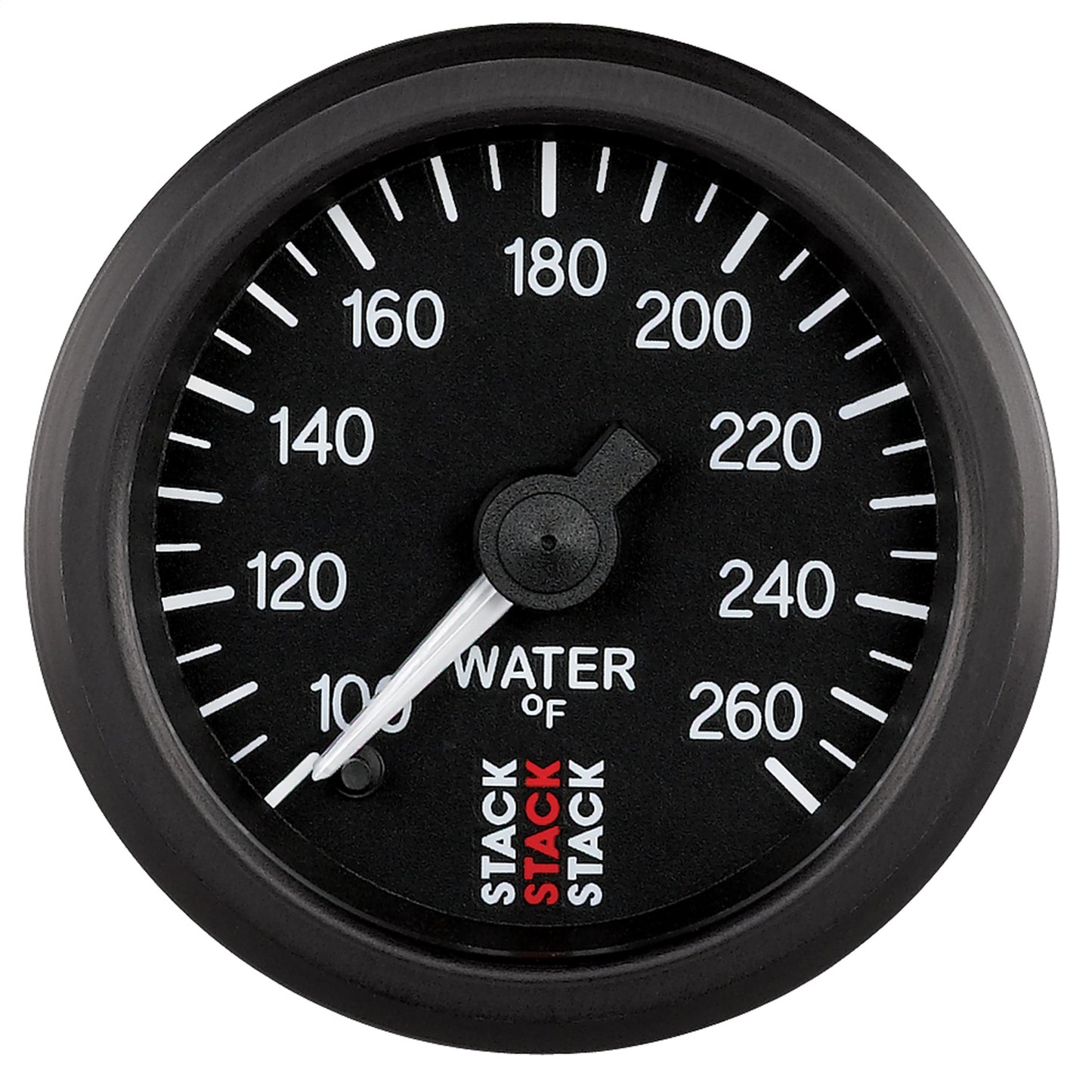Stack WATER TEMP PRO STEPPER MOTOR 52MM BLK 100-260 Farinihieht 1/8 in. NPTF MALE ST3308
