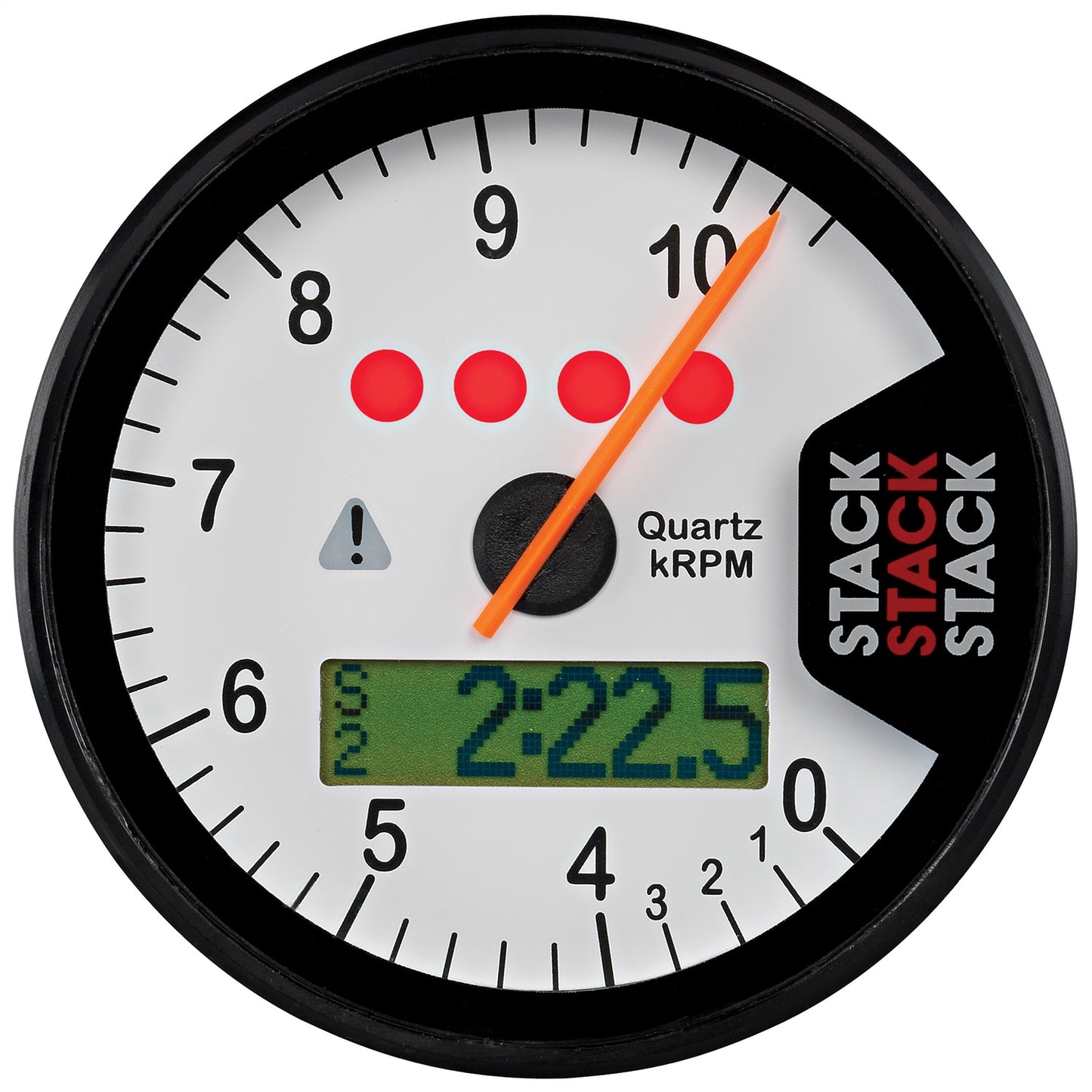 Stack DISPLAY TACHOMETER WHITE 0-4-10.5K RPM ST700SR-K