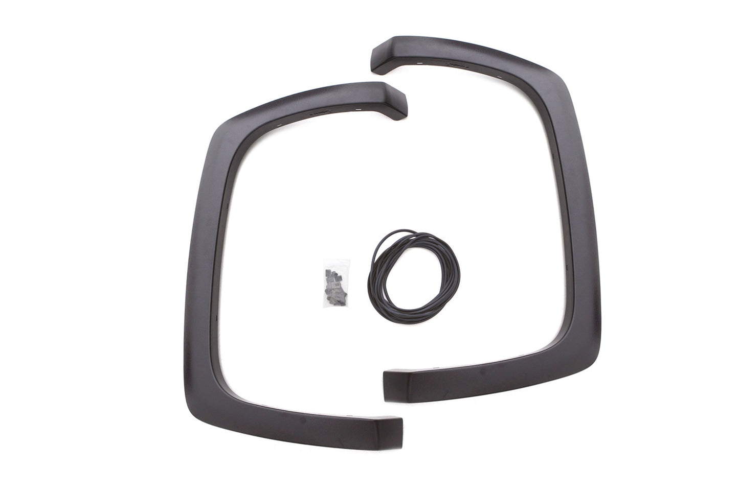 Lund SX103TB Elite Series Black Sport Style Textured Finish Rear Fender Flares For 99-07 Silverado And Sierra 1500; 01-04 Silverado And Sierra 2500; 01-06 Silverado And Sierra 3500 (Excl Dually And Stepside)