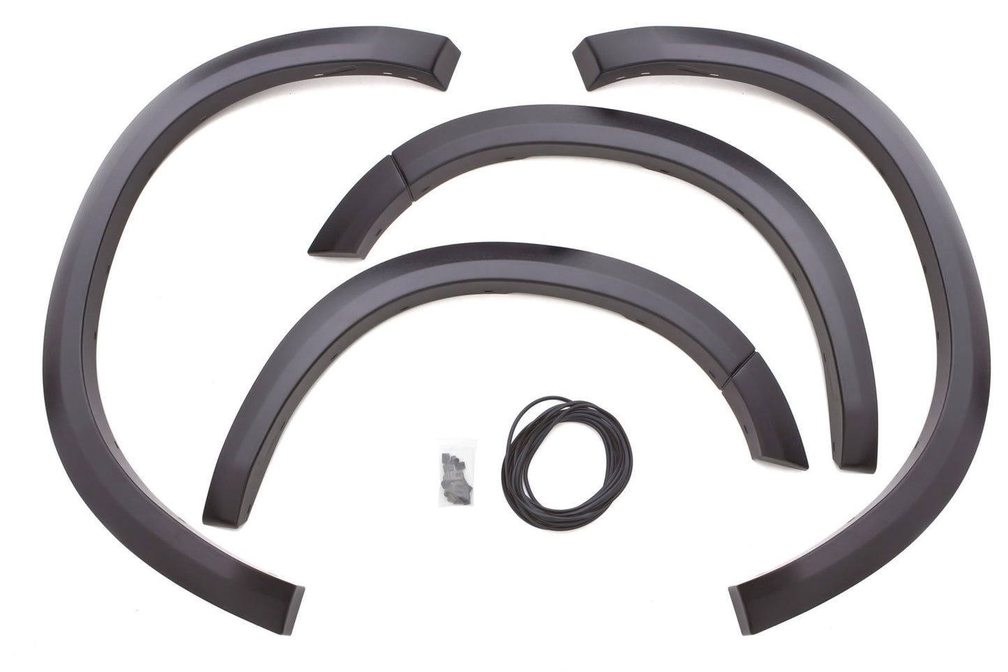Lund SX202S Elite Series Black Sport Style Smooth Finish 4-Piece Fender Flare Set For 1994-2001 Dodge Ram 1500; 1994-2002 Ram 2500 3500 (Excludes Dually)