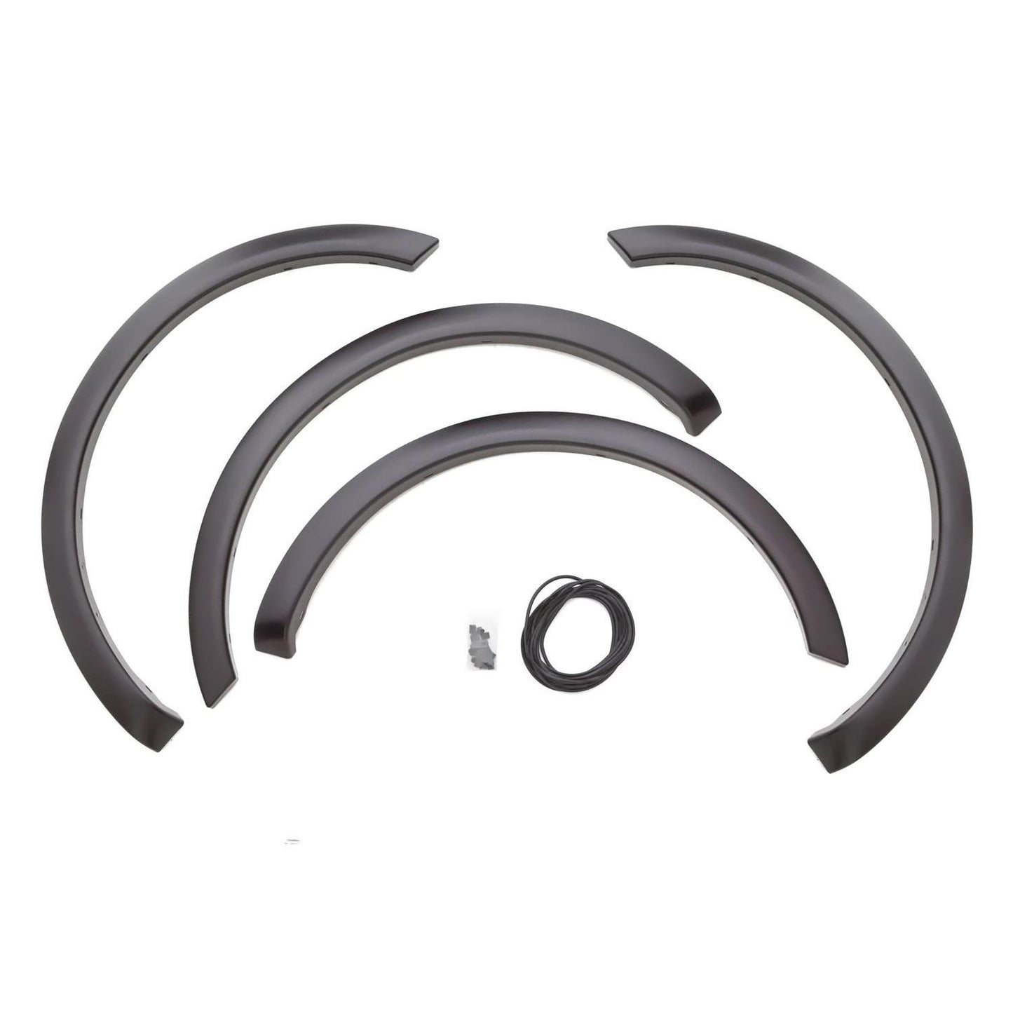 Lund SX314S Elite Series Black Sport Style Smooth Finish 4-Piece Fender Flare Set For 2011-2016 Ford F-250 F-350 (Excludes Dually)