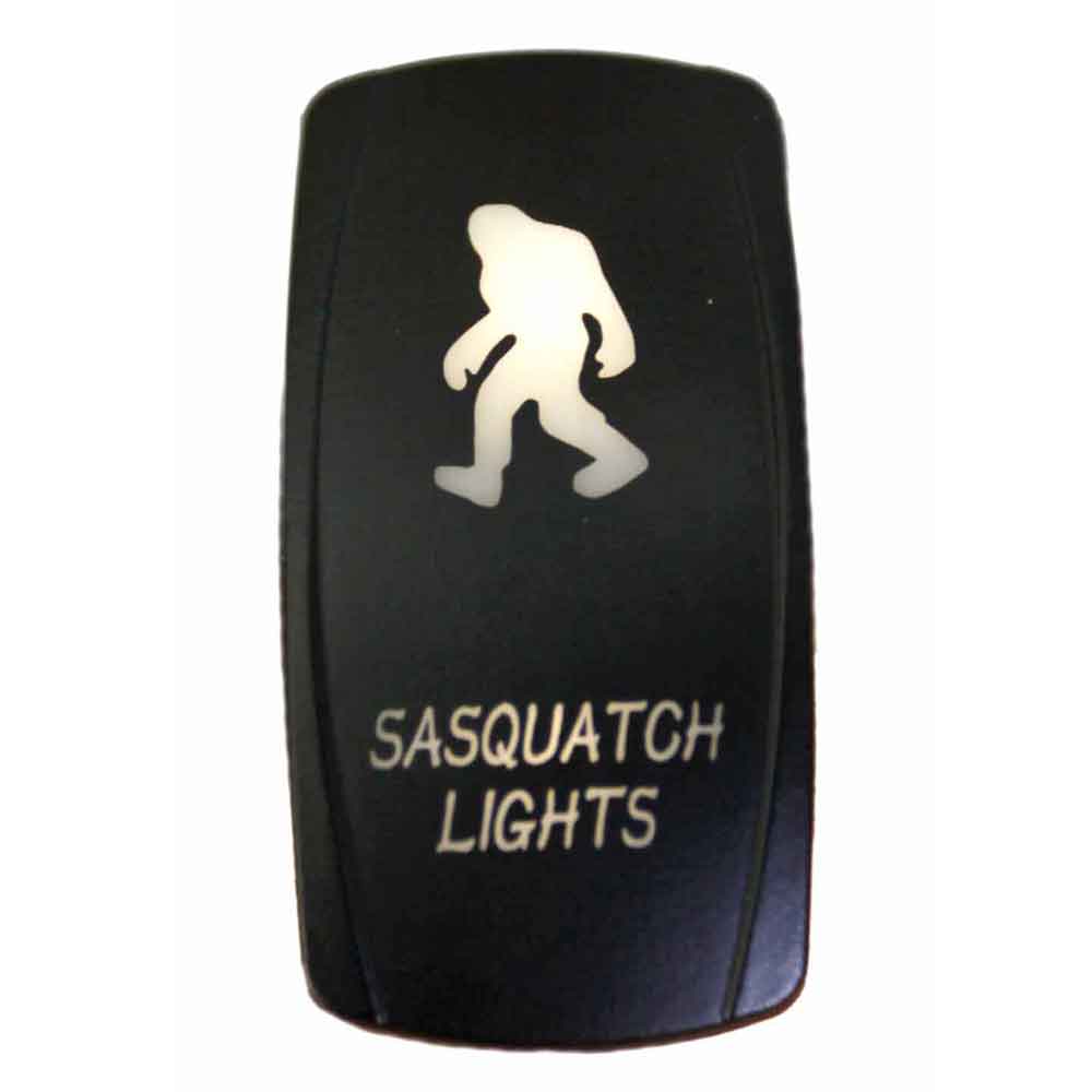 Quake LED - QRS308 - Rocker Switch Sasquatch 2 Way 5 Pin White