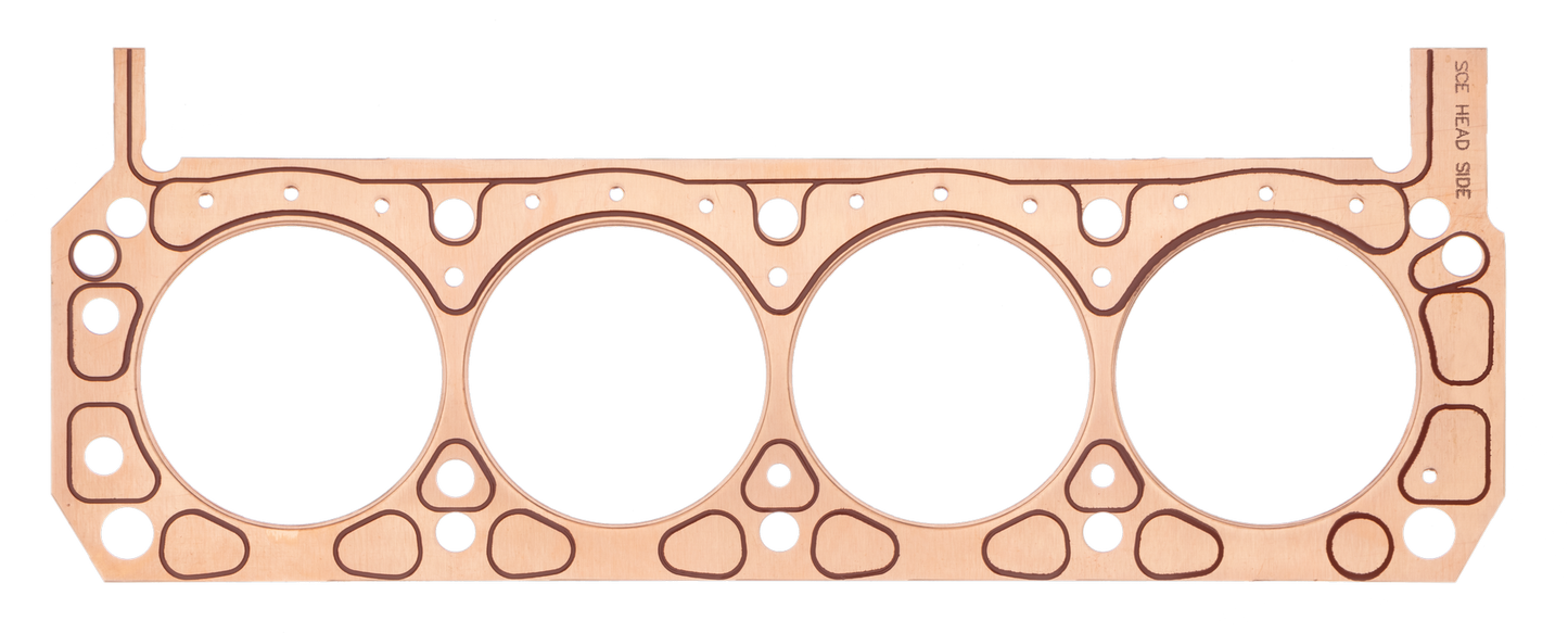 SCE Gaskets FORD 289-351W 4.060 X .042 TITAN COPPER HD GSKT RIGHT SIDE T360643R