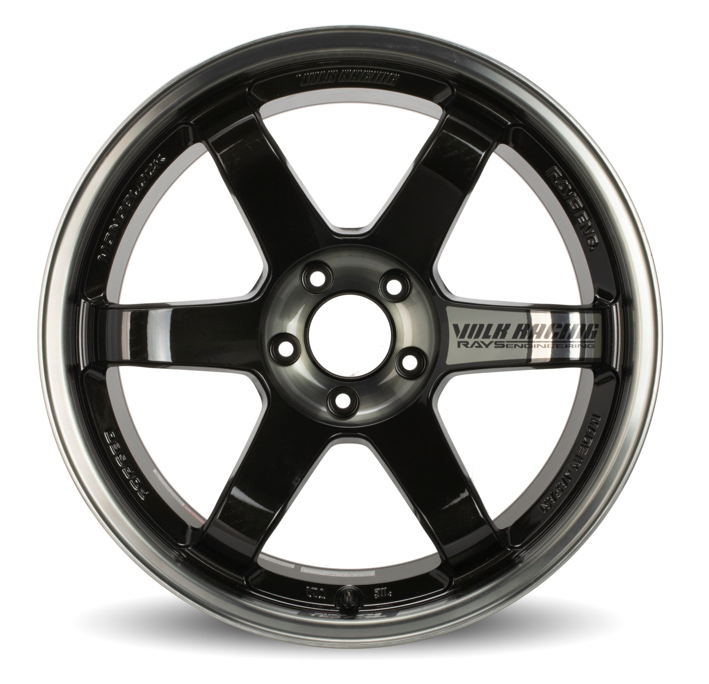 Volk TE37SL 19x11.0 PRESSED DOUBLE BLACK (PW) Wheel