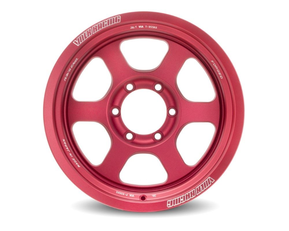 Volk TE37XT M-SPEC (SPECIAL) 17x8.5 MATTE RED (MA) (ORDER BASE) Wheel