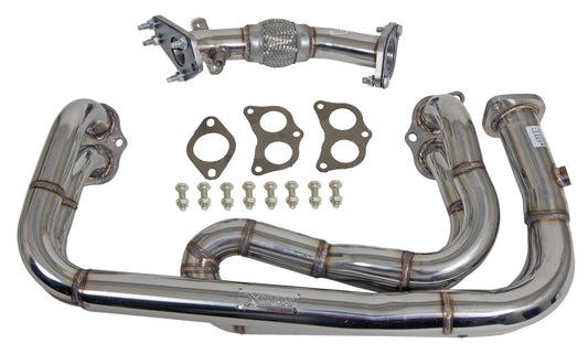 XFORCE Subaru WRX EJ20 TRI-Y 1"3/4 Stainless Steel Header System With Up Pipe; Exhaust Header TH-EJ20-TY