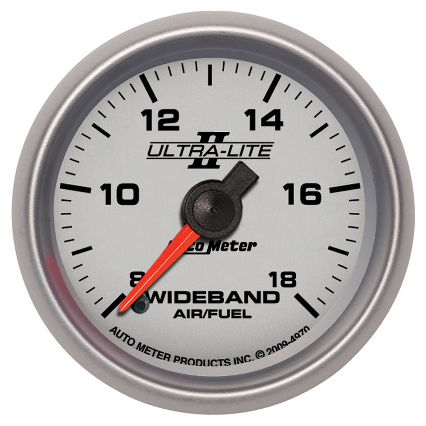 AutoMeter 2-5/8 in. FUEL LEVEL 240-33 O MARINE CHROME ULTRA-LITE 200761-35