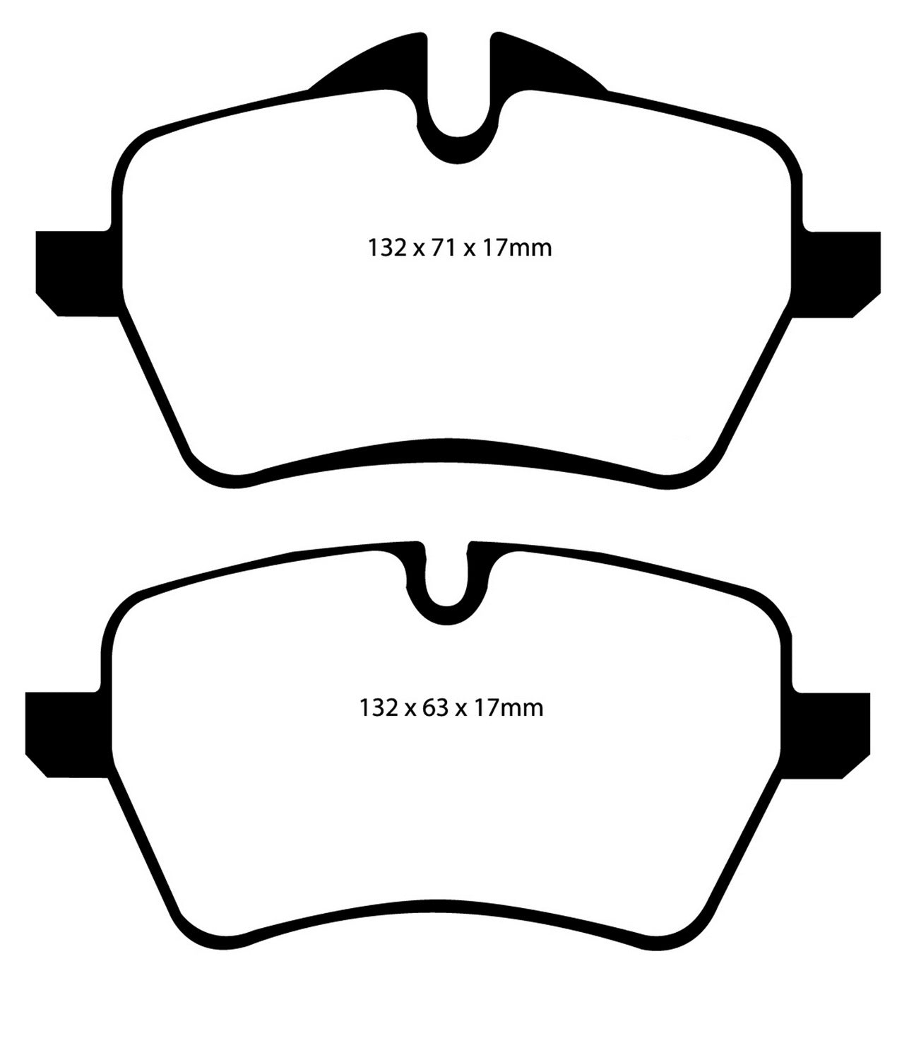 EBC UD1204 Ultimax OEM Replacement Brake Pads