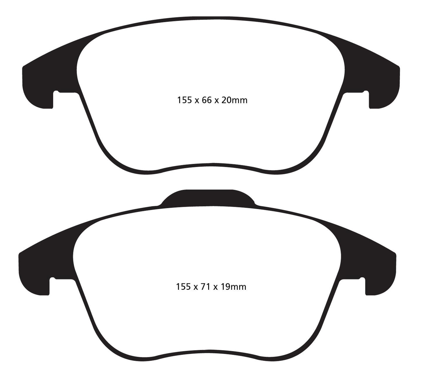 EBC UD1375 Ultimax OEM Replacement Brake Pads