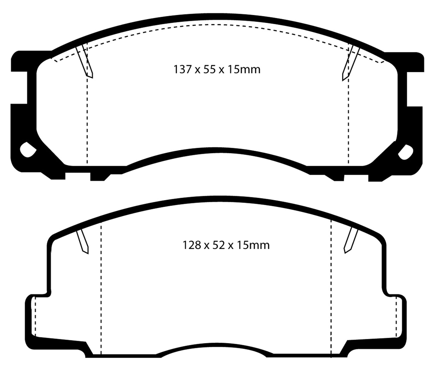 EBC UD500 Ultimax OEM Replacement Brake Pads