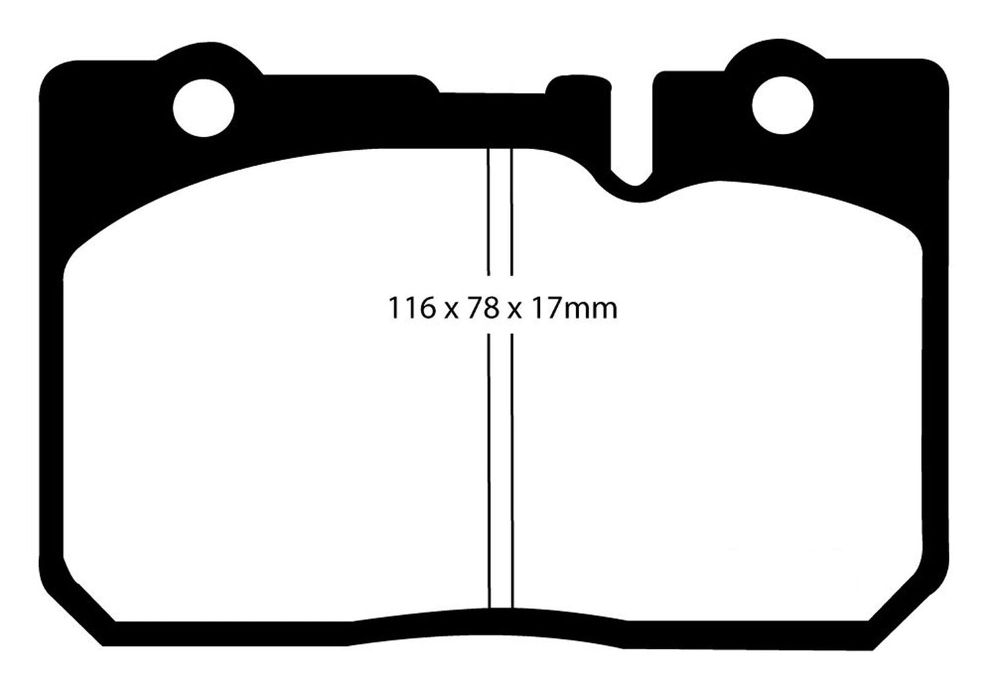 EBC UD665 Ultimax OEM Replacement Brake Pads