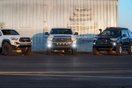 NACHO - V3TO1 - Toyota Quatro Fog Mount - Tacoma Tundra 4Runner