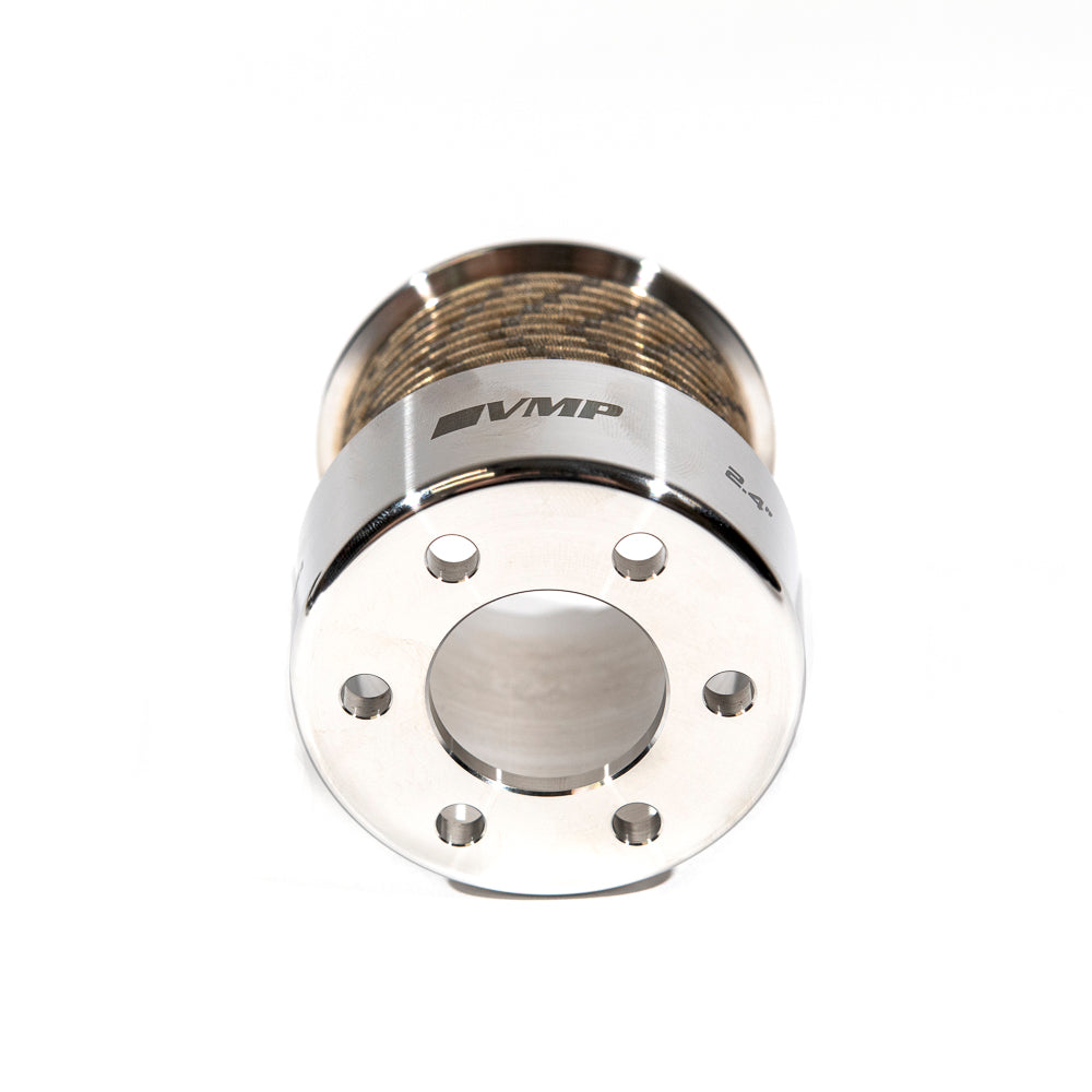 VMP 2.4" Griptec 10-rib bolt-on pulley for TVS supercharged Mustang GT500 & 5.0 L 24-10-B-GR
