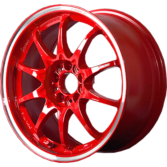 Volk CE28 CLUB RACER SCHOLARSHIP 17x7.5 RISING RED / RIM FLANGE DC (10 SPOKE) Wheel
