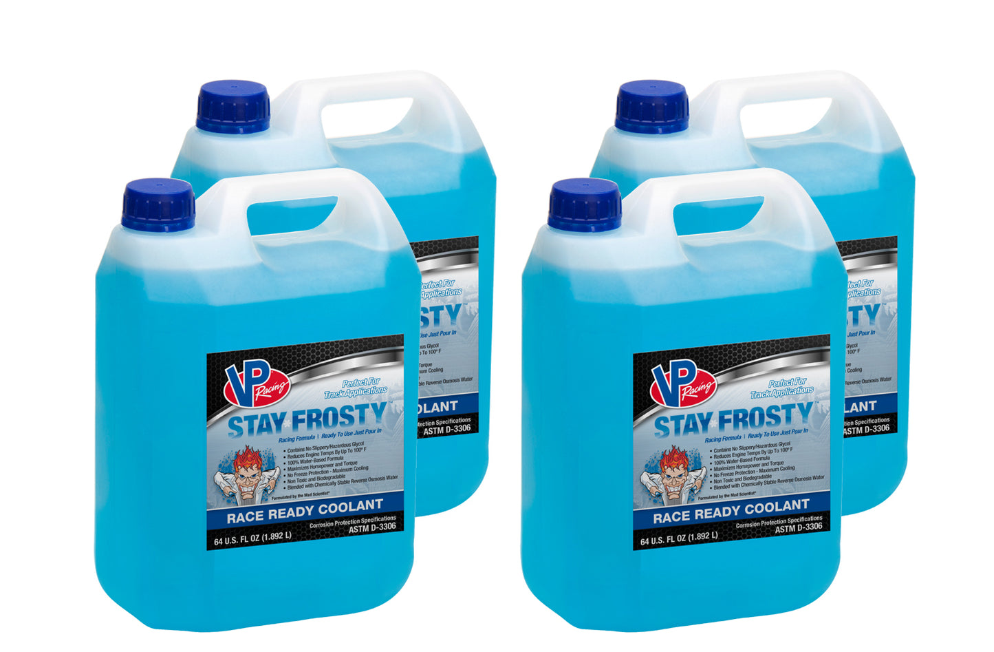 VP Racing Stay Frosty Race-Ready Coolant 4/64ozCS 2302