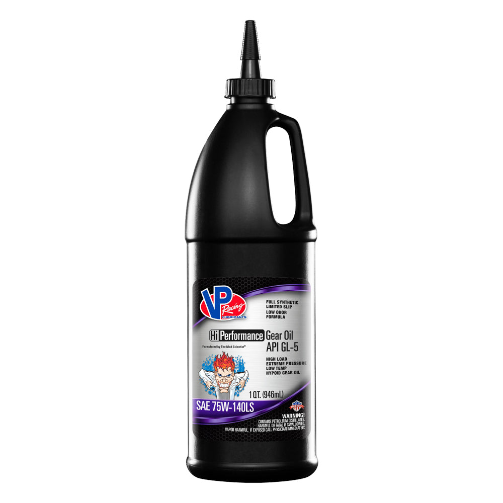 VP Racing Fuels VP Racing GL-5 FullSYNthetic SAE75W140 Hi-Performance Gear Qt 2707