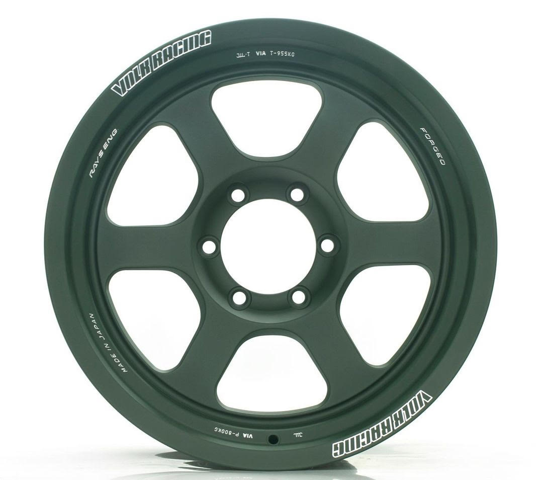 Volk TE37XT M-SPEC 18x9.5 MATTE DARK GREEN (MG) Wheel