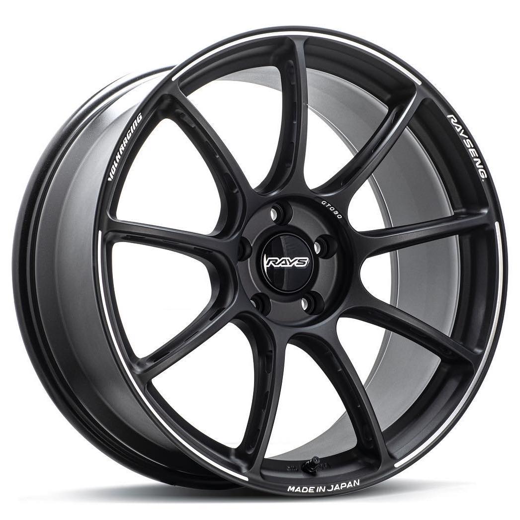 Volk GT090 20x10.5 BLAST BLACK (BC) Wheel