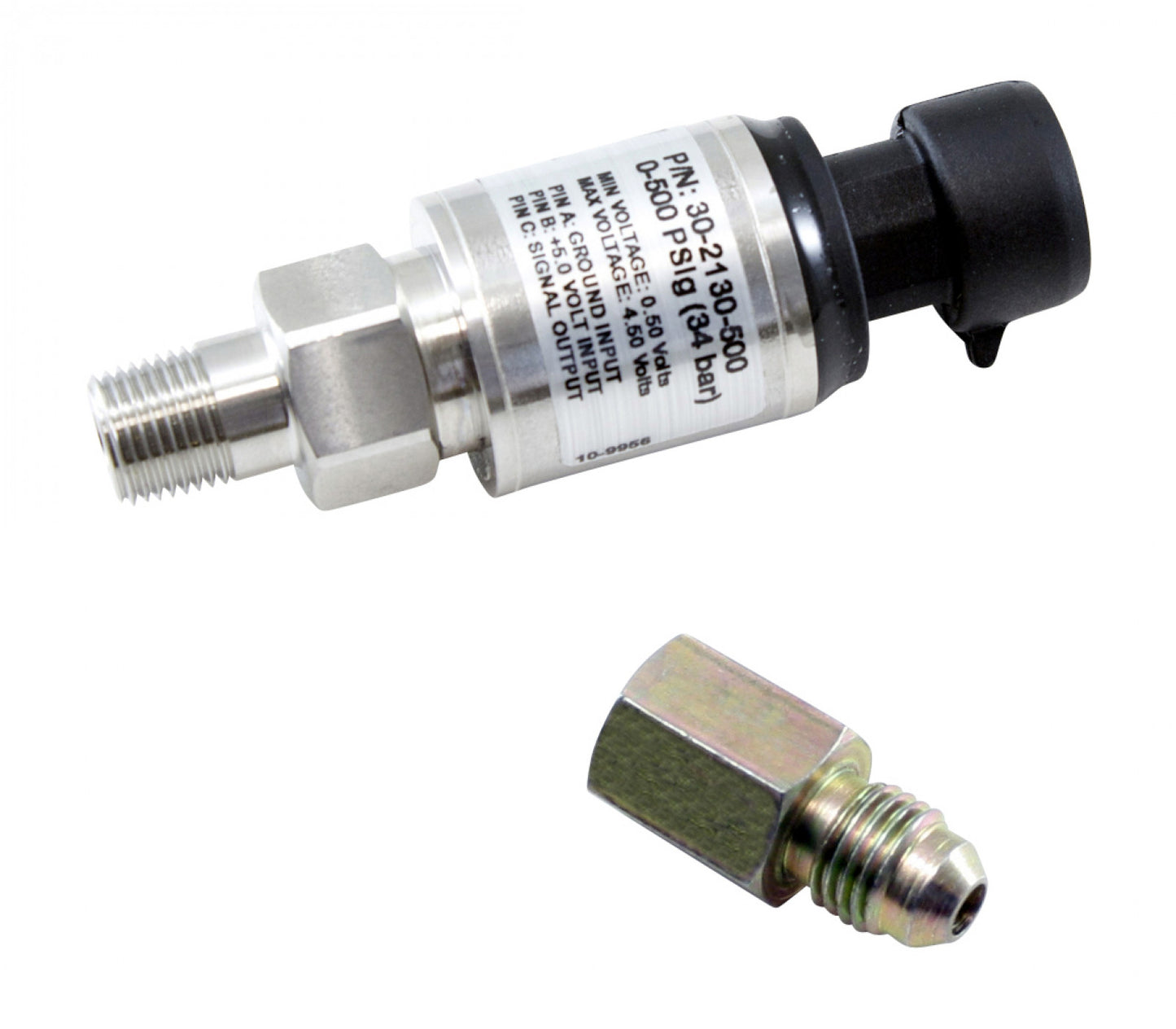 AEM 500 PSIg Stainless Steel Pressure Sensor Kit 30-2130-500