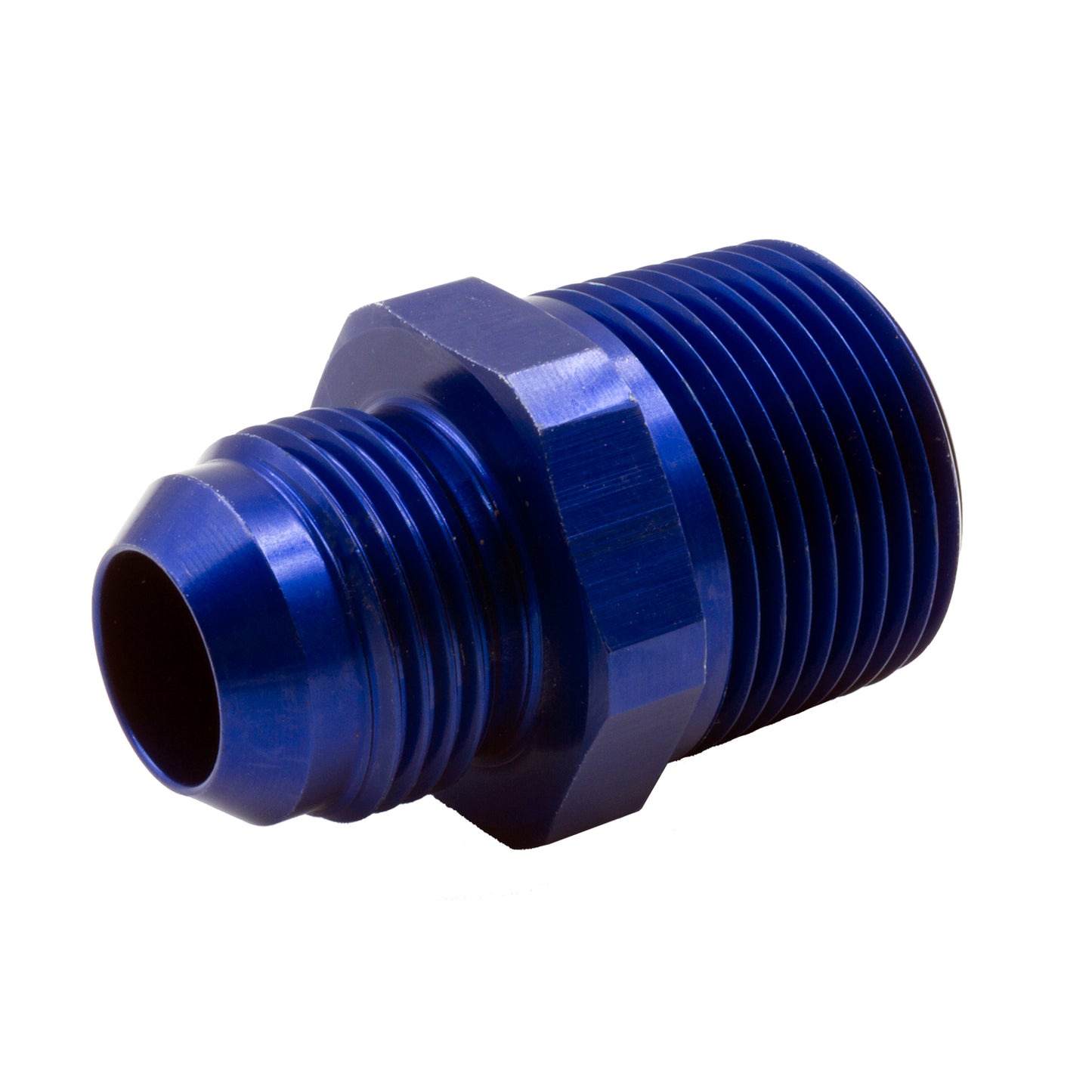 Dedenbear ADAPTER 12 AN TO 1 in. NPT BLUE ALUMINUM WPF2