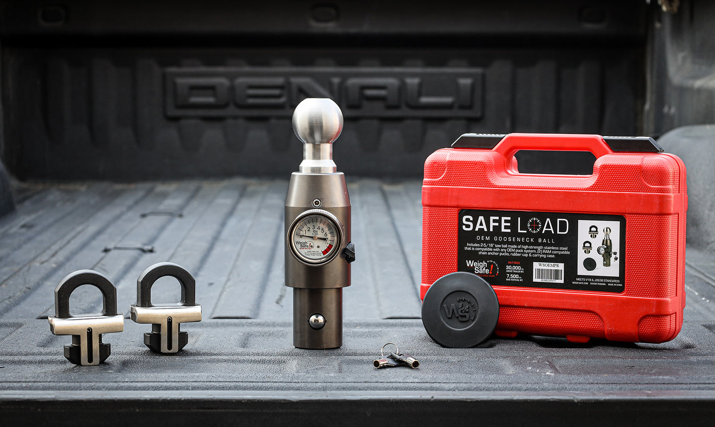 Weigh Safe Gooseneck Ball WSOEMPR