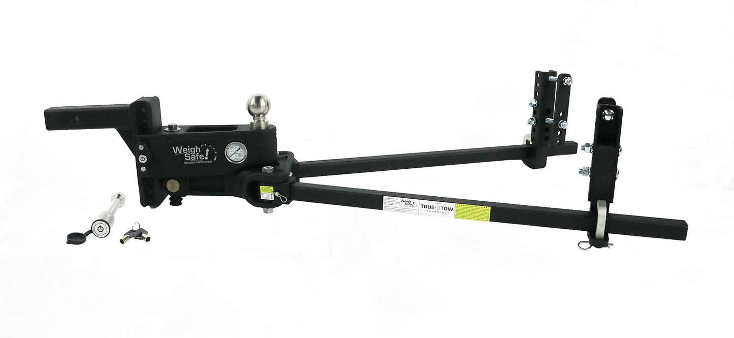 Weigh Safe Weight Distribution System With Tongue Weight Gauge WSWD6-2-KA