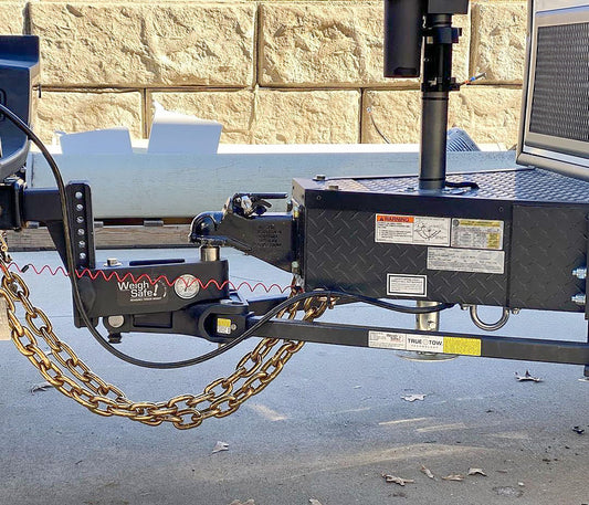 Weigh Safe Weight Distribution System With Tongue Weight Gauge. 8" Drop 2" Shank WSWD8-2