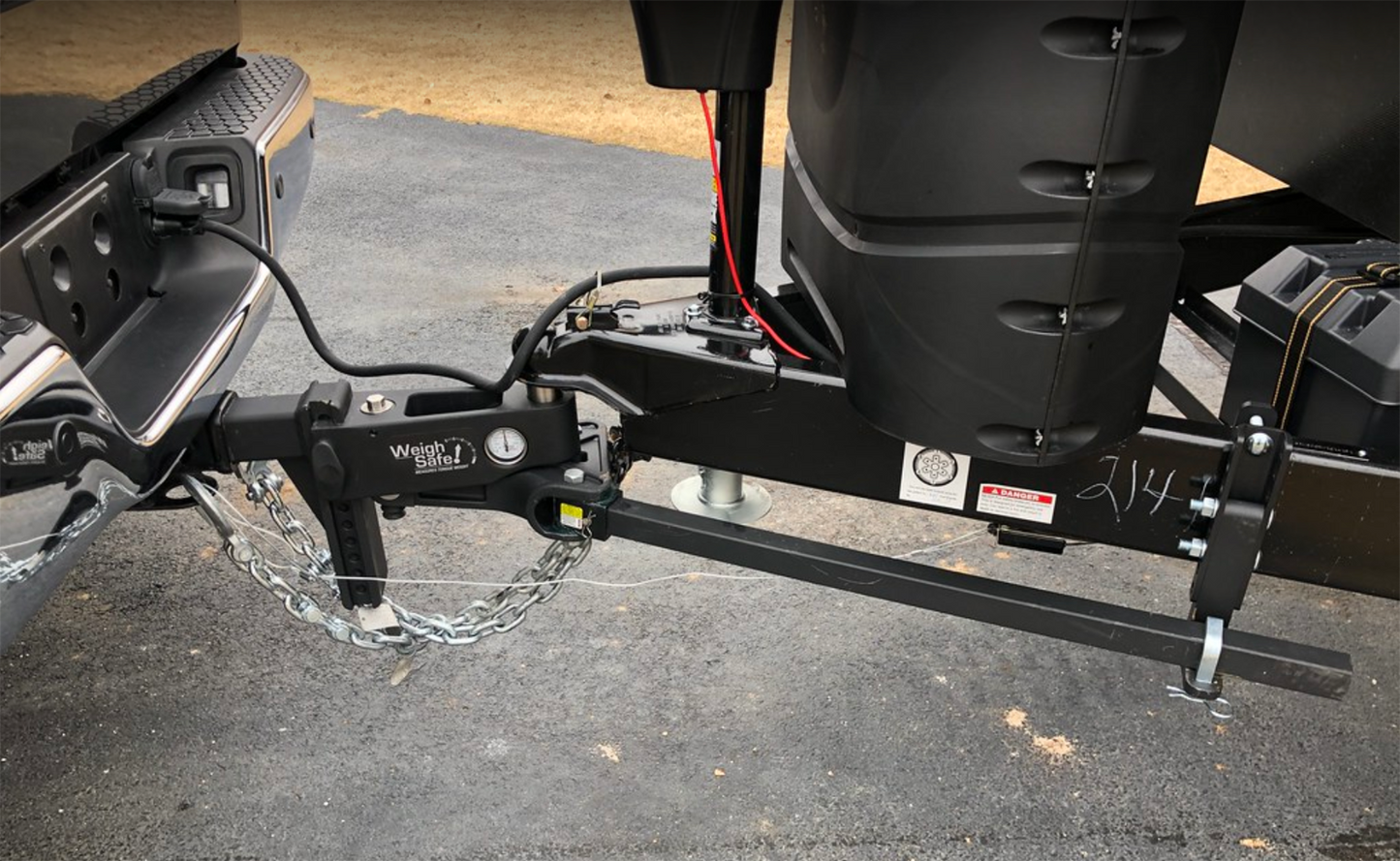 Weigh Safe Weight Distribution System With Tongue Weight Gauges WSWD8-2.5