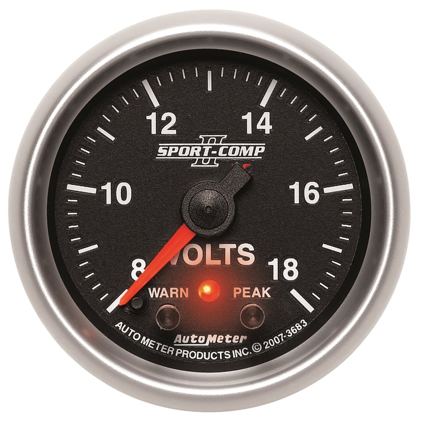 AutoMeter 2-1/16 in. FUEL PRESSURE 0-100 PSI SPEK-PRO WHITE/BLACK P314128