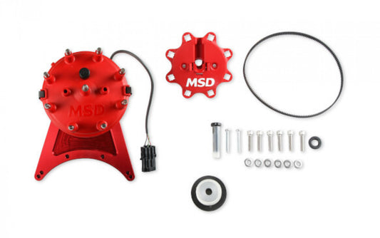 MSD Front Drive Distributor with Adjustable Cam Sync '85201