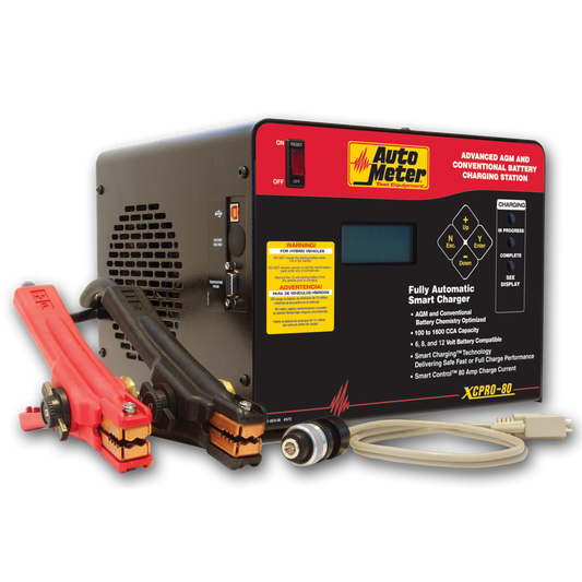 AutoMeter XCPRO-80; AGM Optimized Fast Charger XCPRO-80