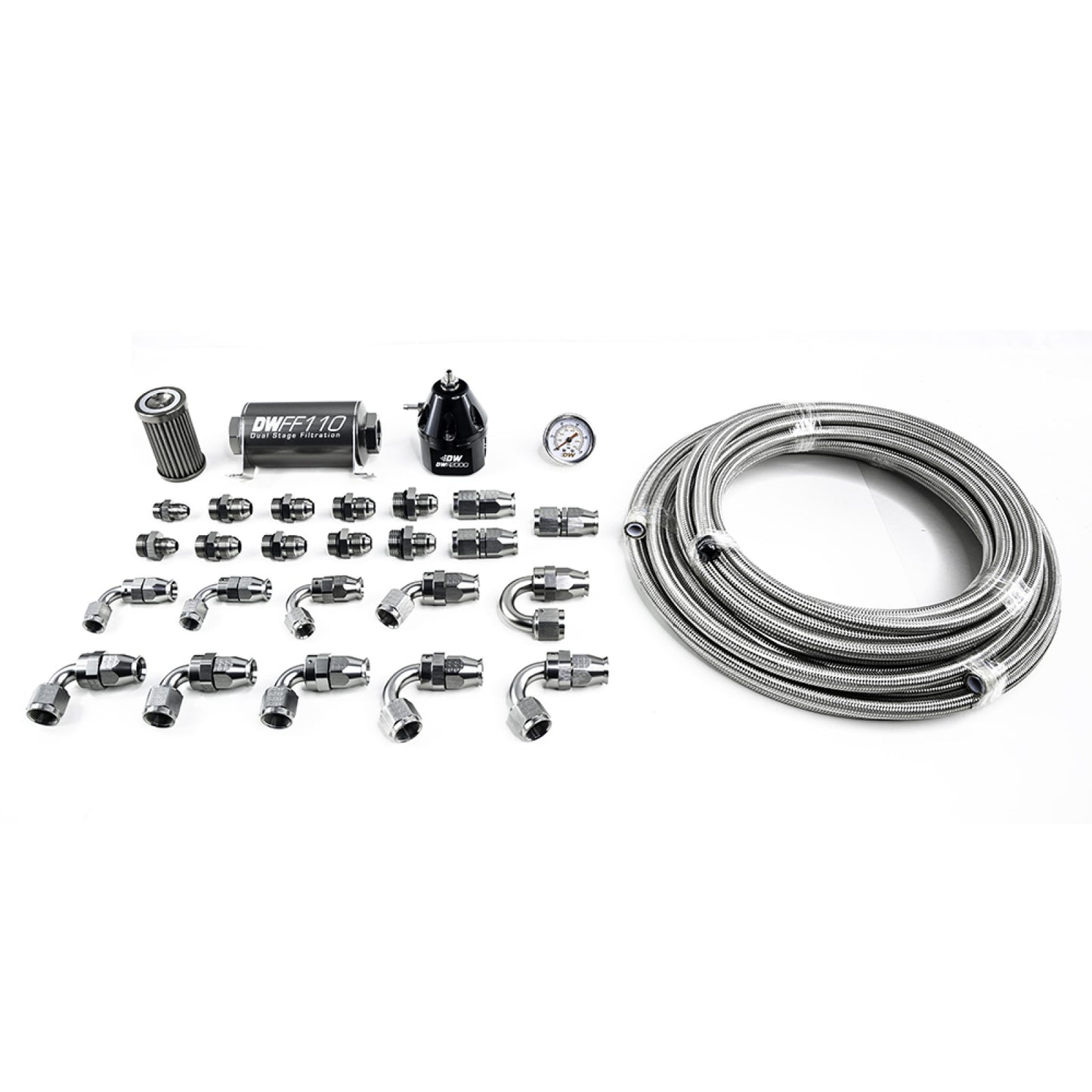 Deatschwerks 2011-2019 Ford Mustang Fuel Hose Kit DEW-6-604