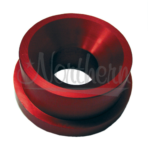 Northern Radiator Anodized Aluminum Flow Restrictor - 1 5/8 Inch Red Z16580