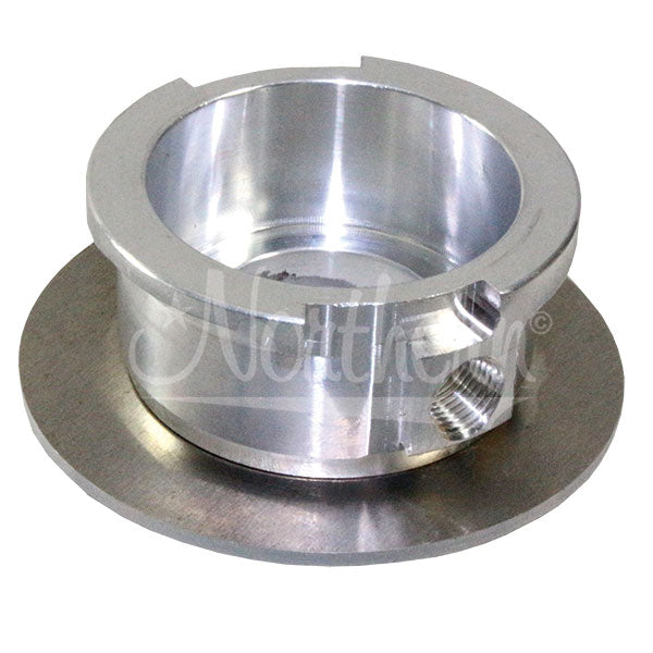 Northern Radiator Machined Aluminum Filler Neck with 3 Inch Circle Flange Z17612