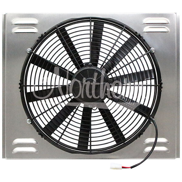 Northern Radiator High CFM Single 16 Inch Fan Shroud Assembly Z40118