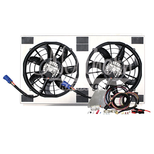 Northern Radiator DUAL BRUSHLESS 14 ELECTRIC FAN & SHROUD Z40123