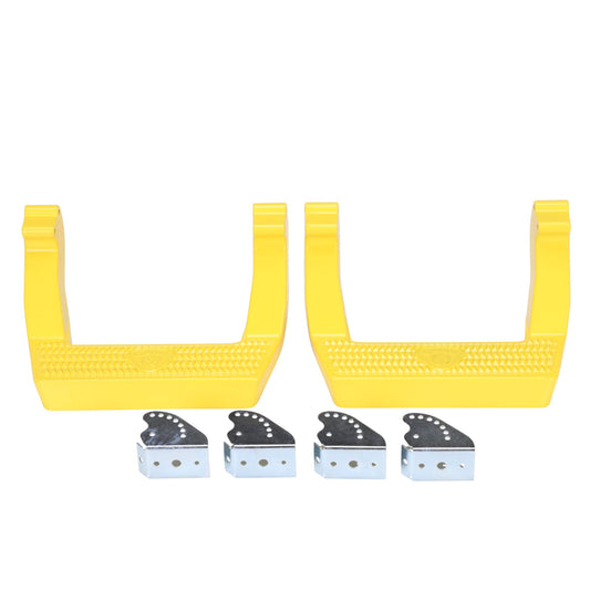 CARR - 114507 - LD Step; Assist/Side Step; XP7 Safety Yellow Powder Coat; Pair
