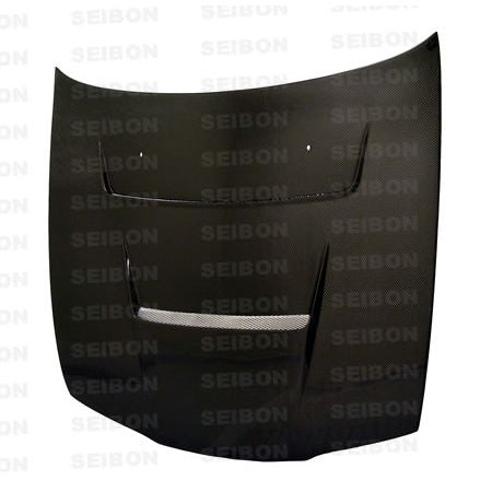 Seibon Carbon HD9596NS240-DV DV-style carbon fiber hood for 1995-1996 Nissan 240SX
