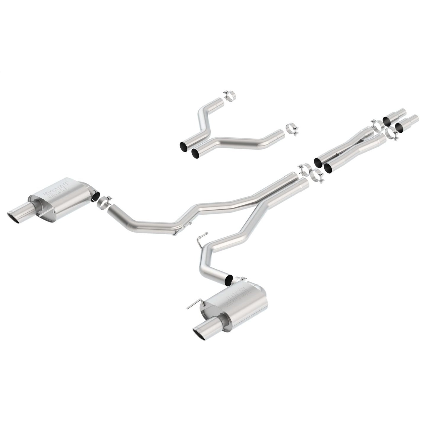 Borla 2015-2017 Ford Mustang GT Cat-Back Exhaust System S-Type 140629