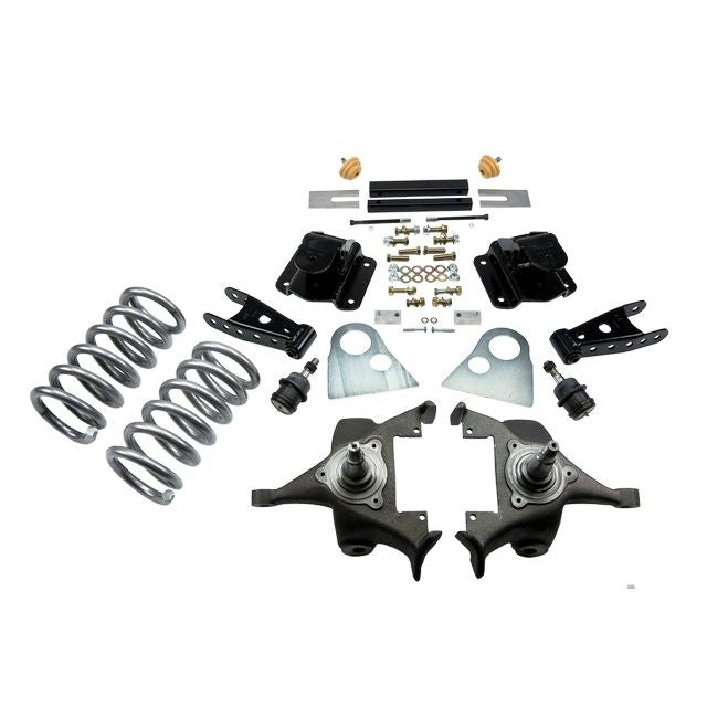 BELLTECH 820 LOWERING KITS Front And Rear Complete Kit W/O Shocks 1994-1999 Dodge Ram 1500 (Ext Cab V8 Auto Trans Only) 3 in. F/4 in. R drop W/O Shocks