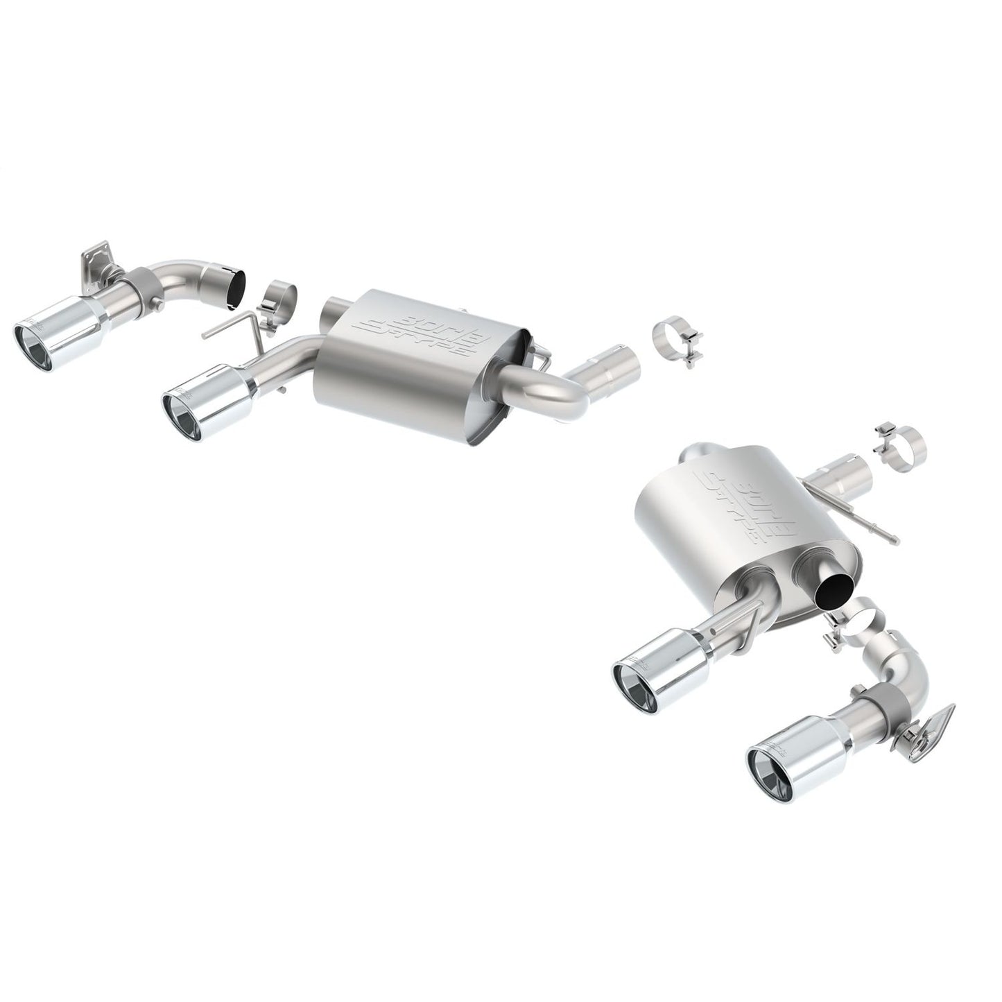 Borla 2016-2021 Chevrolet Camaro SS With Dual Mode Exhaust (NPP) Axle-Back Exhaust System S-Type 11924