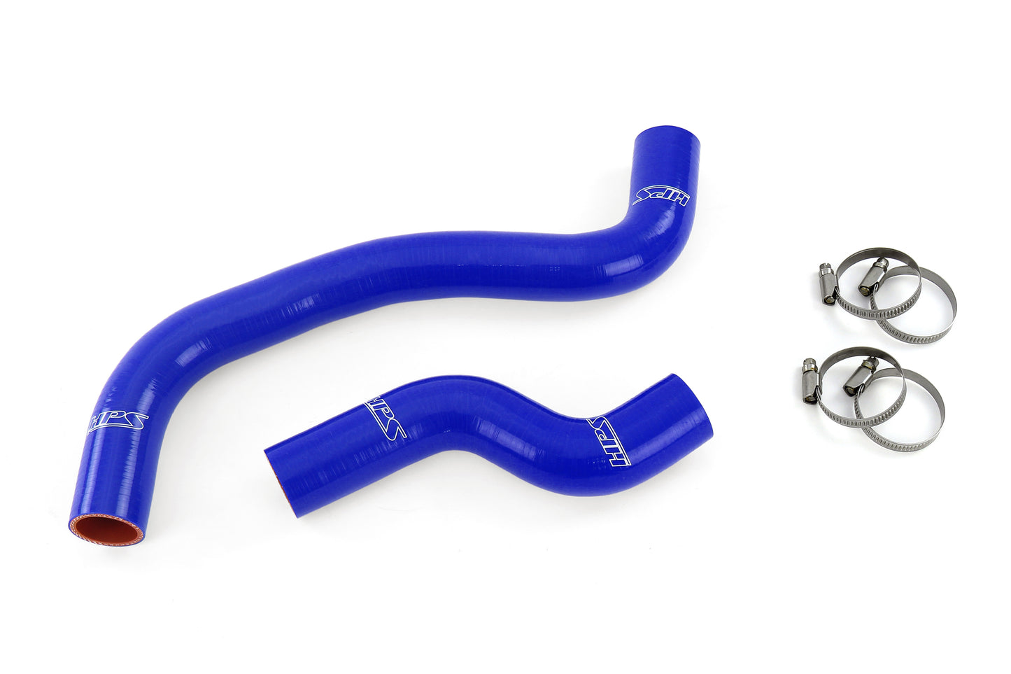 HPS Performance 3-ply Reinforced Silicone Replaces Rubber Radiator Coolant Hoses 57-1081-BLUE