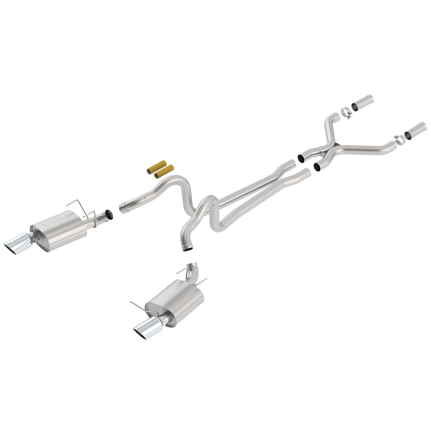 Borla 2013-2014 Ford Mustang GT/ 2013 Boss 302 Cat-Back Exhaust System S-Type 140515