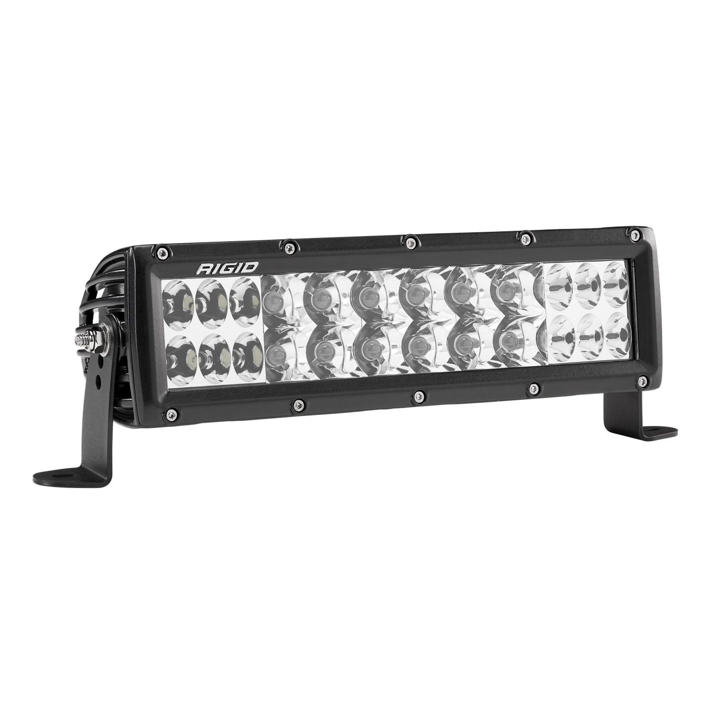 RIGID Industries E-Series PRO LED Light Spot/Driving Optic Combo 10 Inch Black Housing 178313