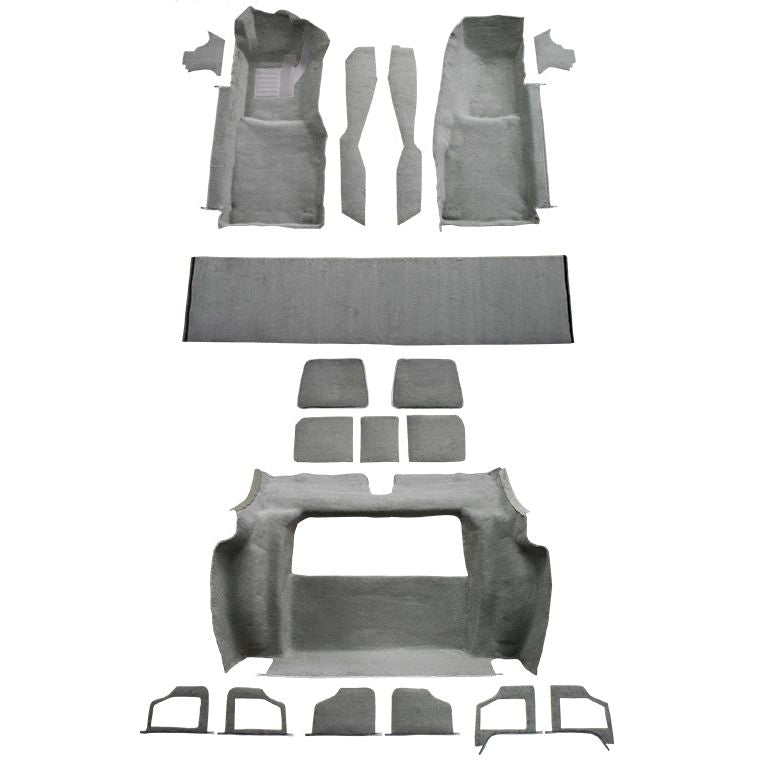 Auto Custom Carpets Inc 1978 Chevrolet Corvette Indianapolis 500 Pace Car Complete 1804 Silver Cutpile Mass 11275-162-1041000000