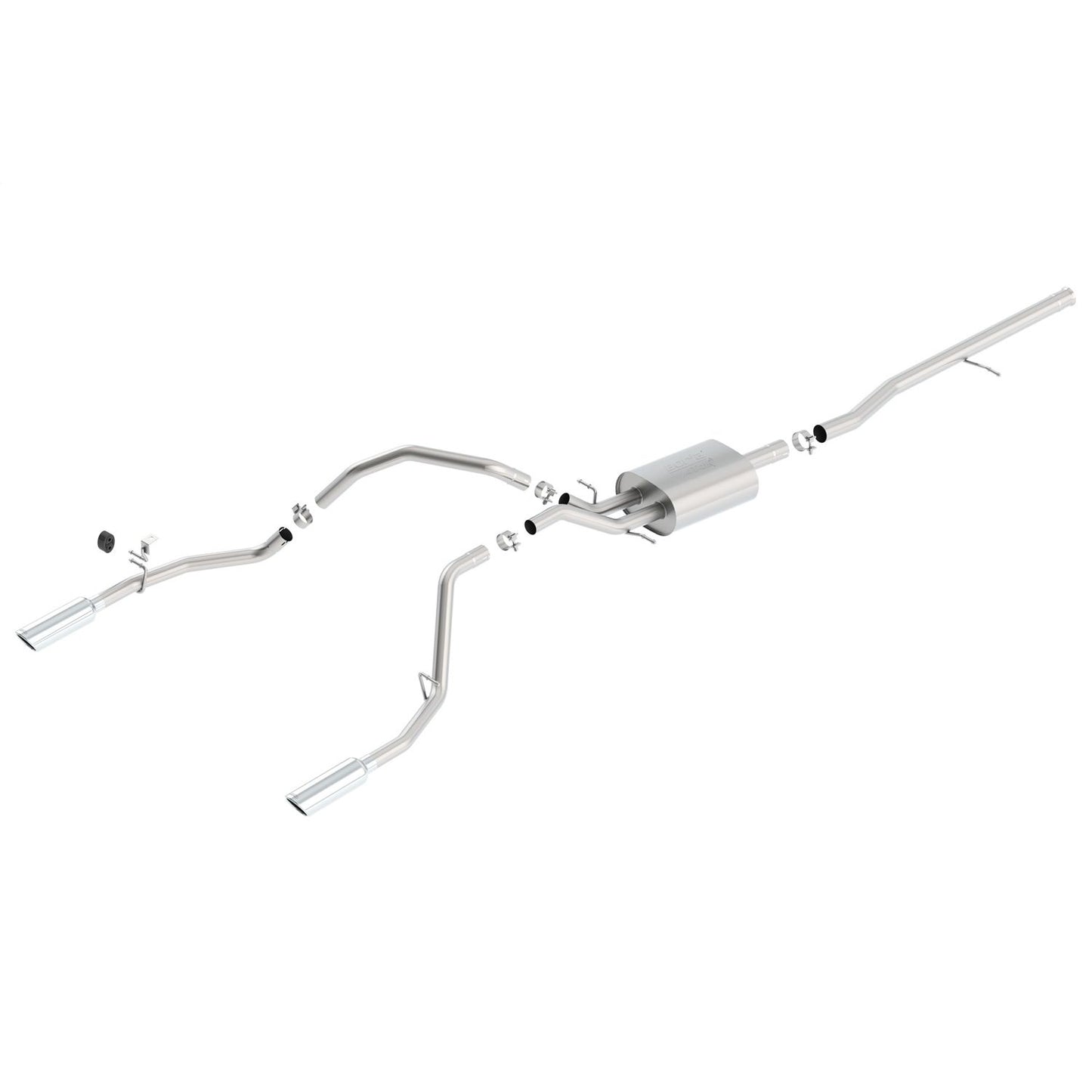 Borla 2014-2019 Chevrolet Silverado 1500/ GMC Sierra 1500 Cat-Back Exhaust System ATAK 140537