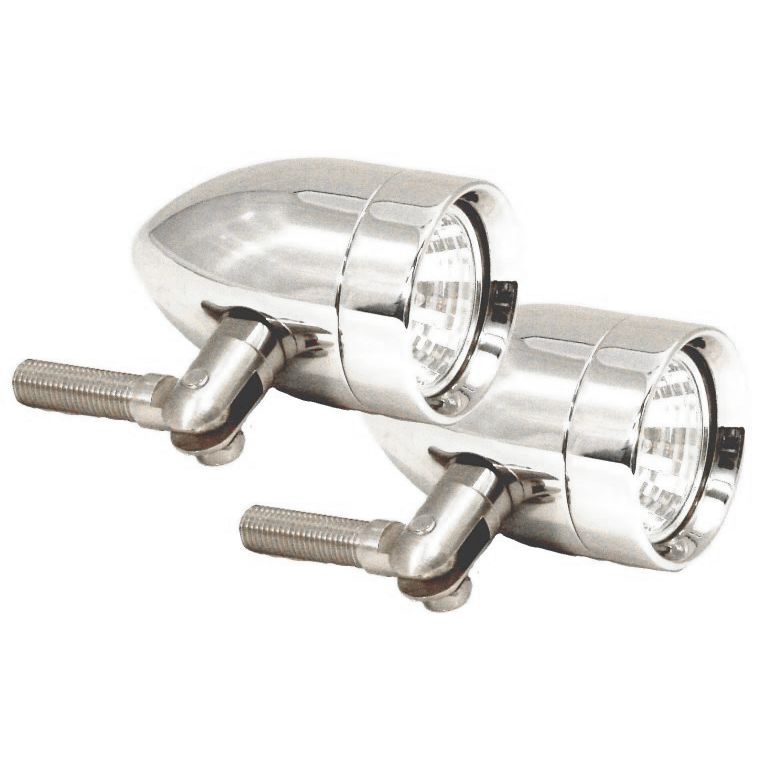 Lazer Star Lights 35 WATT MICRO B FLOOD CHROME PIVOT MOUNT LSK31352