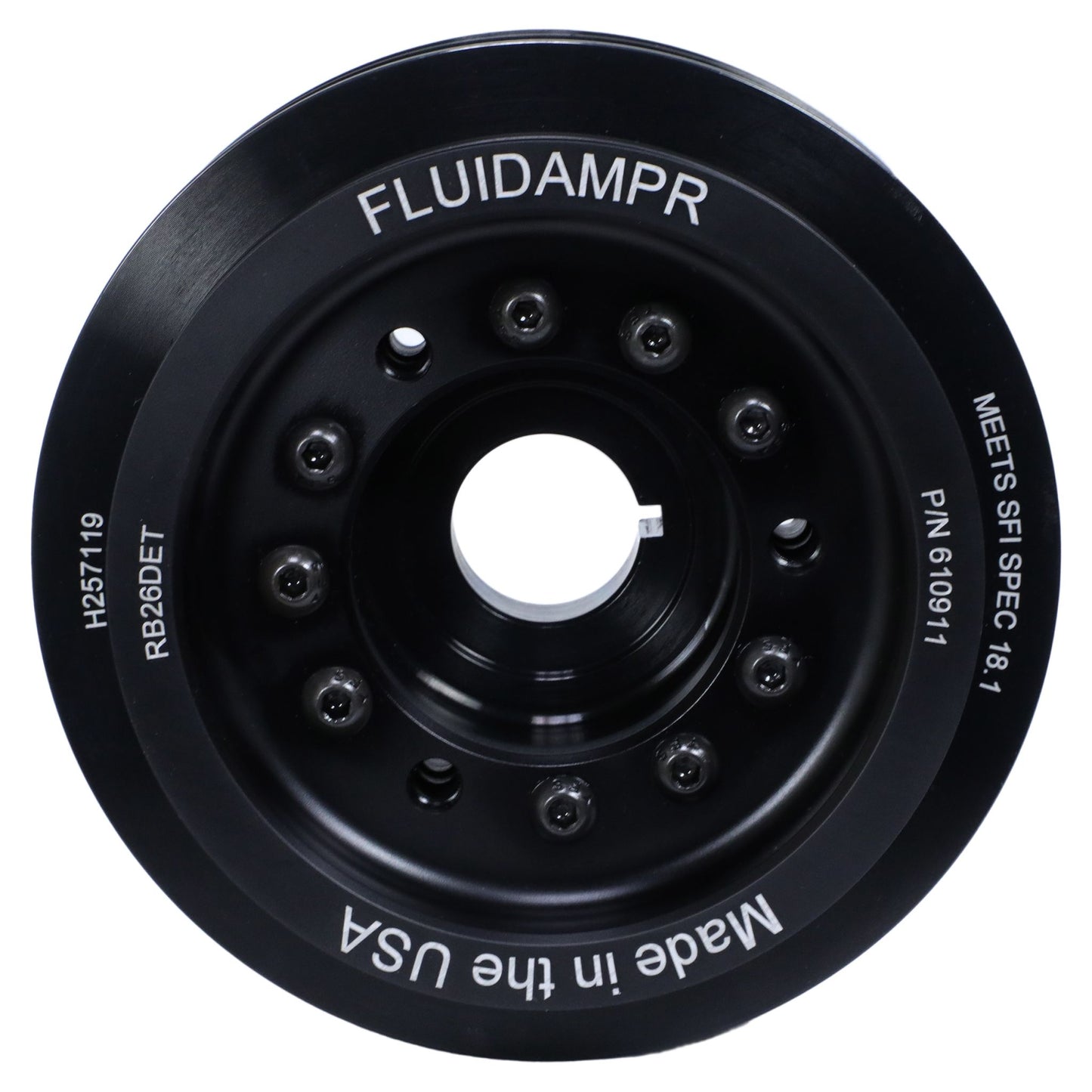 Fluidampr - 610911 - Harmonic Balancer - Fluidampr-Nissan Skyline R33/R34 GTR-1993-2002 RB26DET phse2