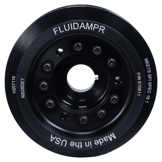 Fluidampr - 610911 - Harmonic Balancer - Fluidampr-Nissan Skyline R33/R34 GTR-1993-2002 RB26DET phse2